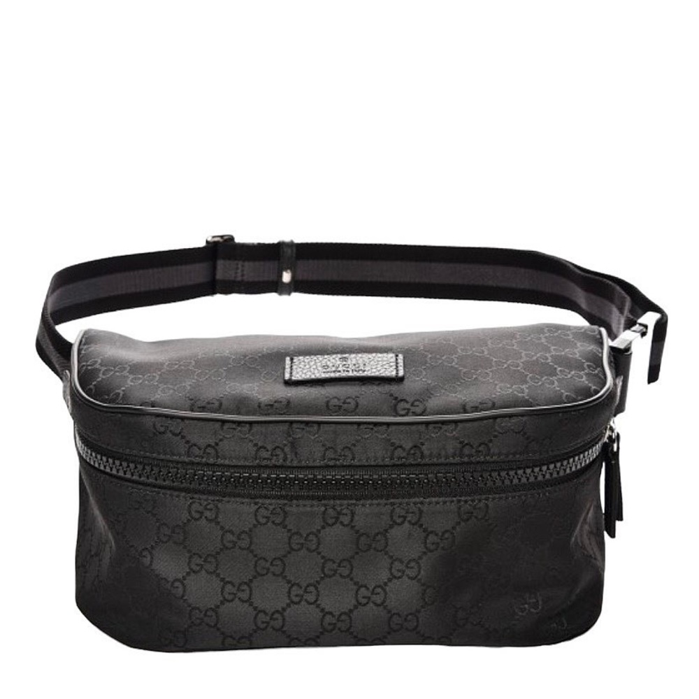 Gucci Canvas Waist Hip Belt Bag
